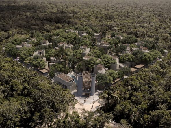 Fábrica Tulum Departamentos con Alberca en Venta en la selva maya.