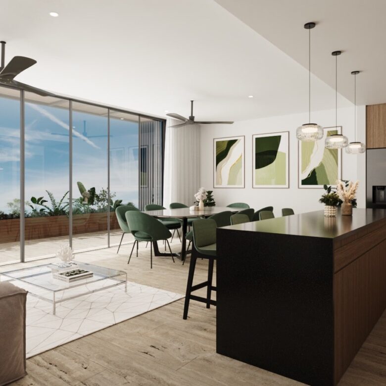 Árvore Cancun: 1, 2 and 3 BDRs Apartments for Presale in Cancun