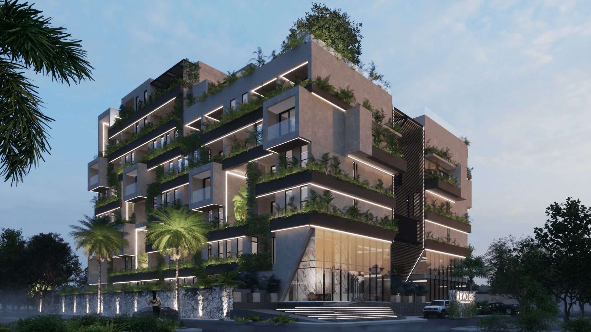 Árvore Cancun: 1, 2 and 3 BDRs Apartments for Presale in Cancun