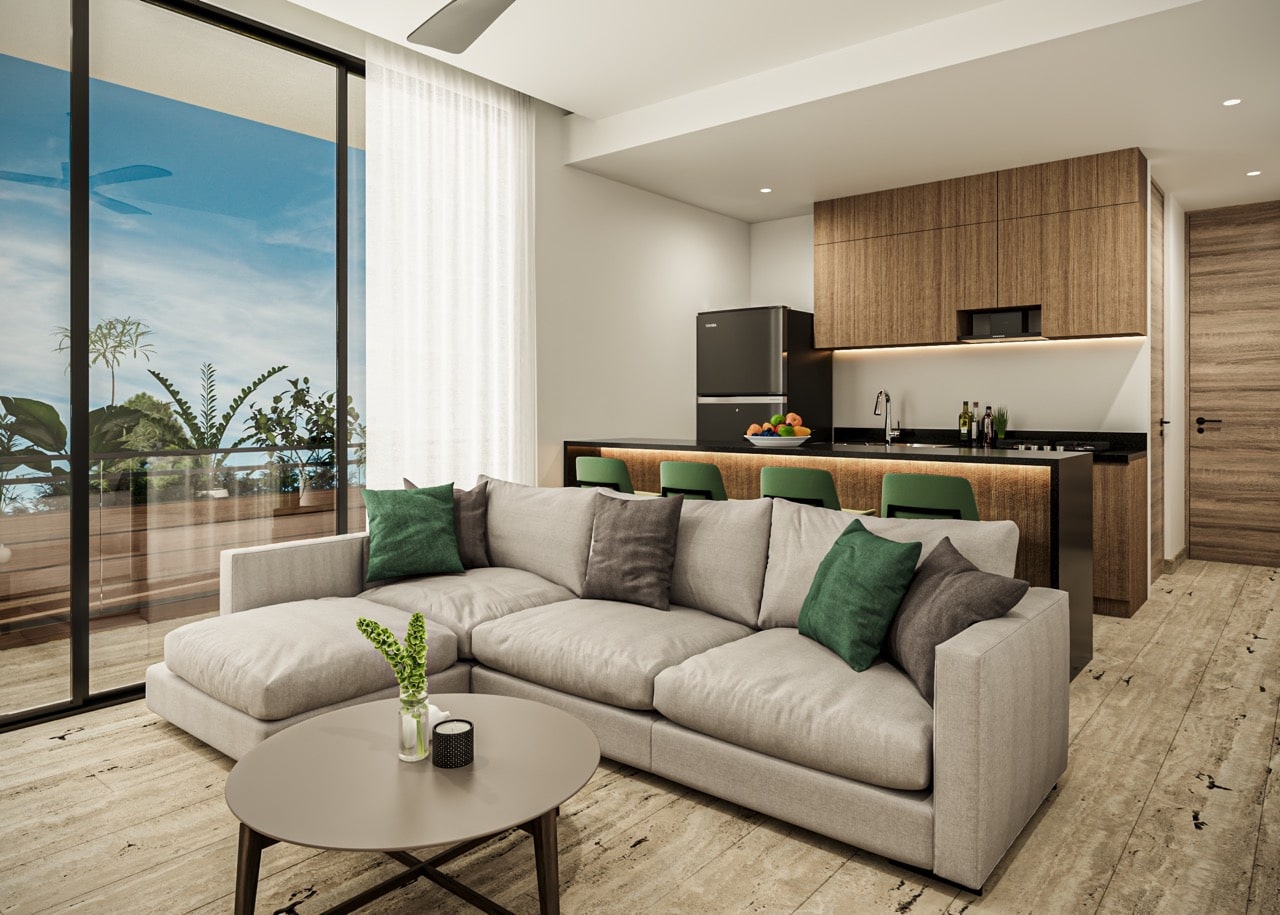 Árvore Cancun: 1, 2 and 3 BDRs Apartments for Presale in Cancun