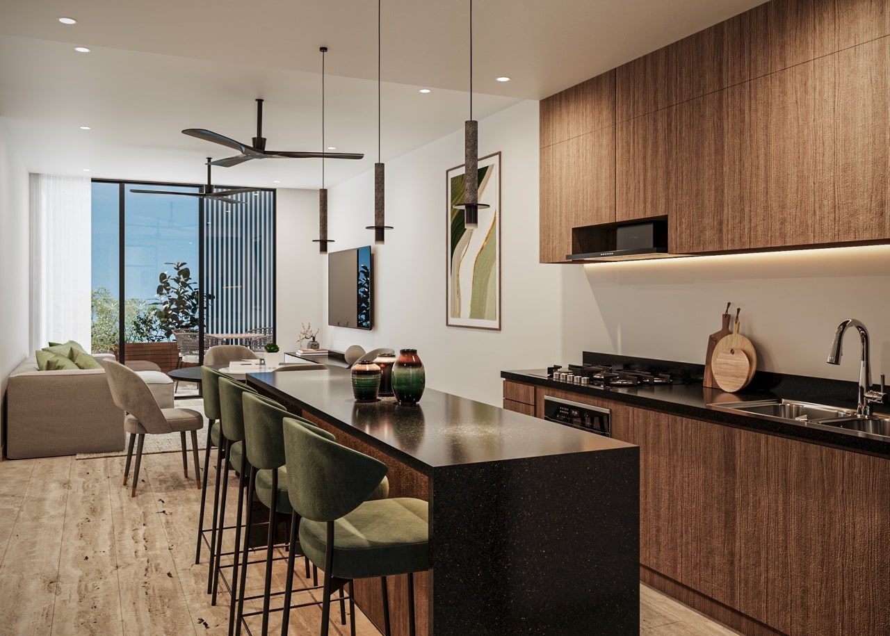 Árvore Cancun: 1, 2 and 3 BDRs Apartments for Presale in Cancun