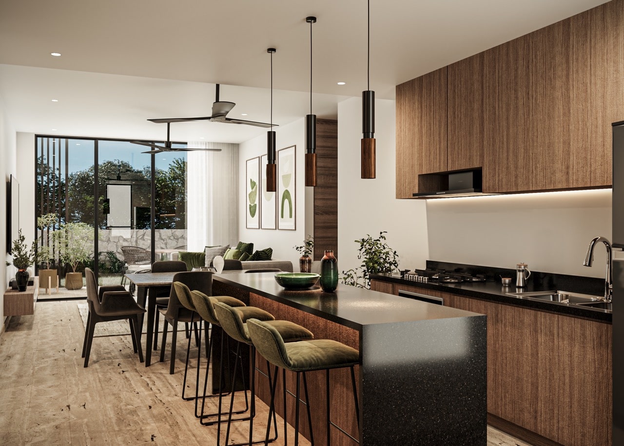 Árvore Cancun: 1, 2 and 3 BDRs Apartments for Presale in Cancun