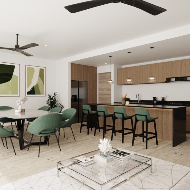 Árvore Cancun: 1, 2 and 3 BDRs Apartments for Presale in Cancun