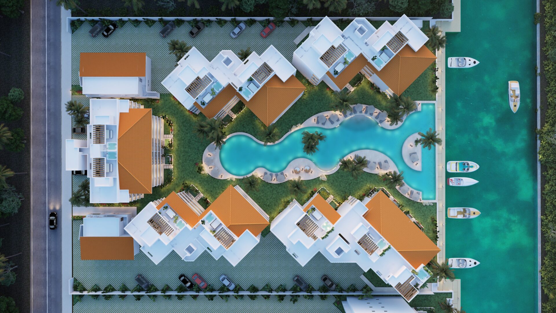 Aqua Marina Puerto Aventuras departamentos en venta de 2 recámaras play investments