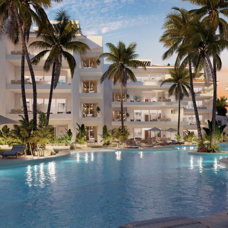 Aqua Marina Puerto Aventuras departamentos en venta de 2 recámaras play investments