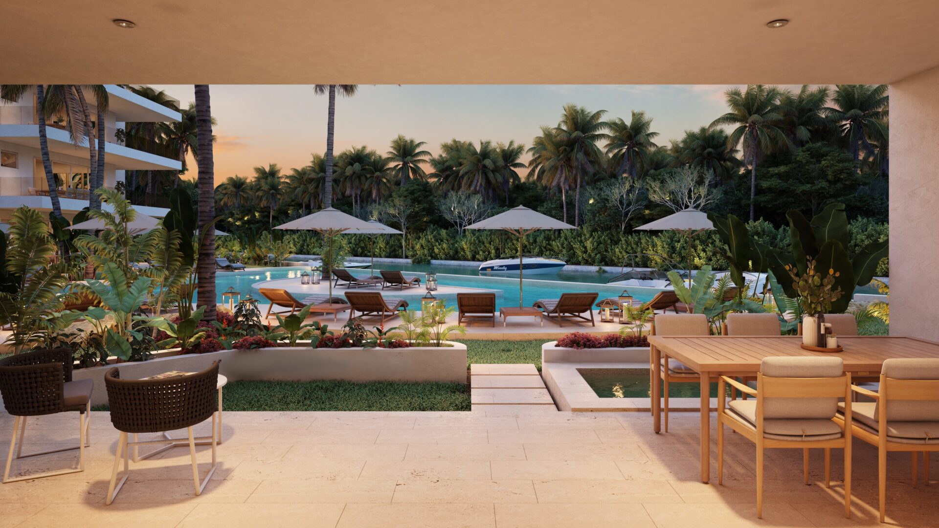 Aqua Marina Puerto Aventuras departamentos en venta de 2 recámaras play investments