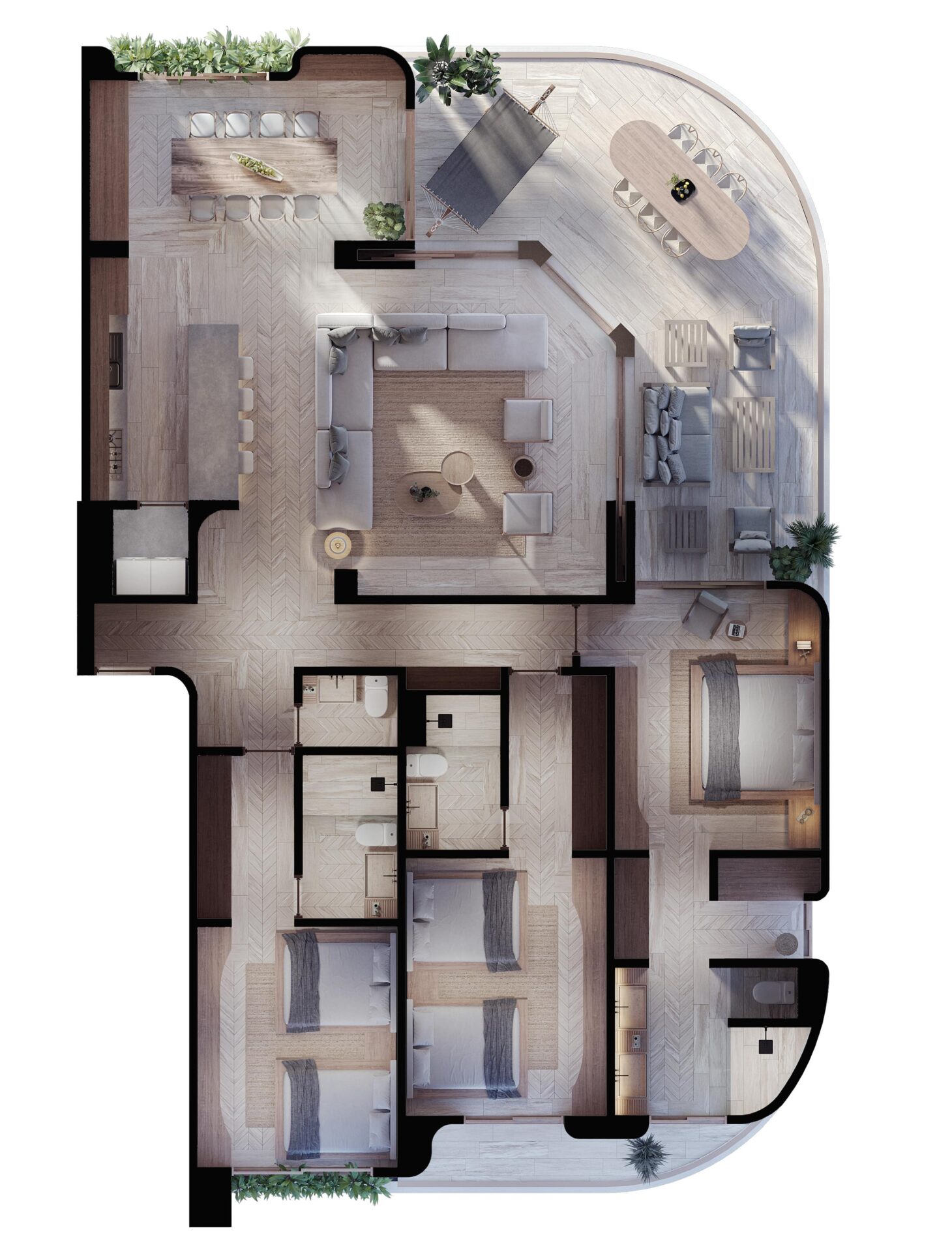 Gran Peninsula Puerto Aventuras | Departamentos en Venta entrega diciembre 2026