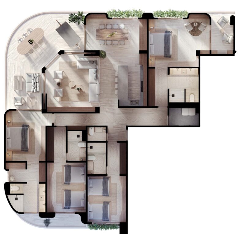 Gran Peninsula Puerto Aventuras | Departamentos en Venta entrega diciembre 2026