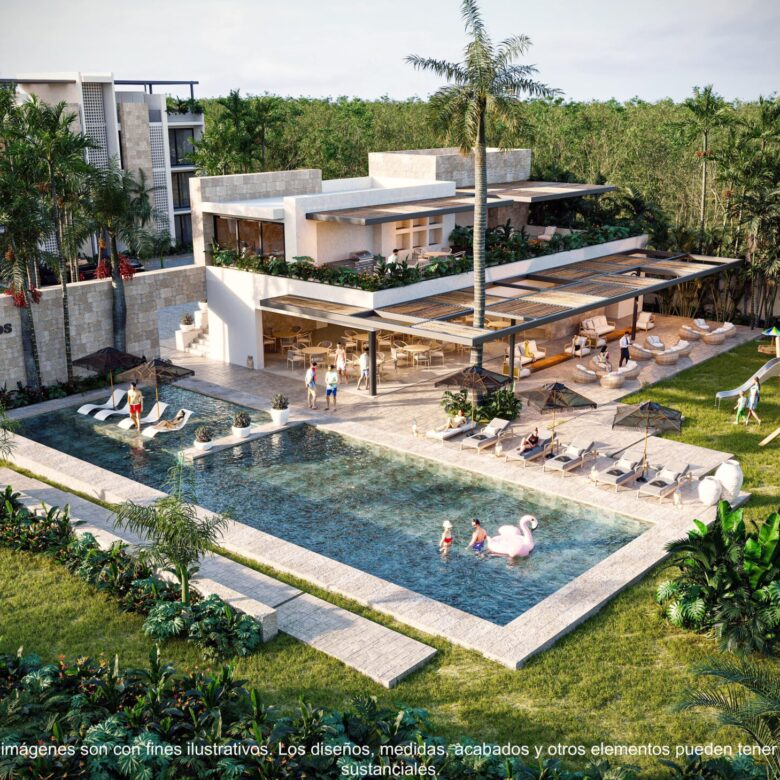 Tres Patios | Condos for Sale in Playa del Carmen Modern condos in pre-sale Playa del Carmen – Play Investments Real Estate Mexico