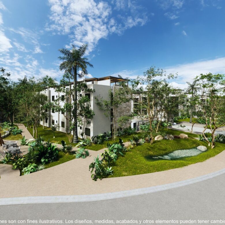 Tres Patios | Condos for Sale in Playa del Carmen Modern condos in pre-sale Playa del Carmen – Play Investments Real Estate Mexico
