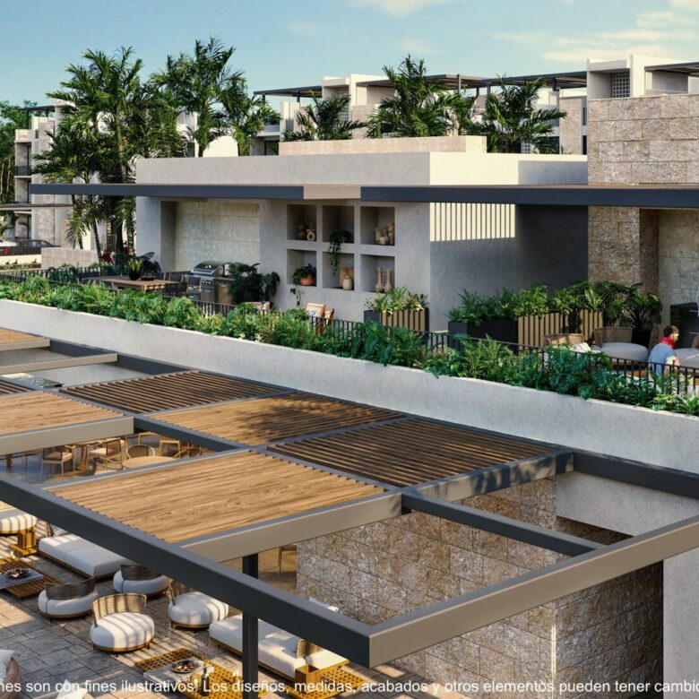 Tres Patios | Condos for Sale in Playa del Carmen Modern condos in pre-sale Playa del Carmen – Play Investments Real Estate Mexico