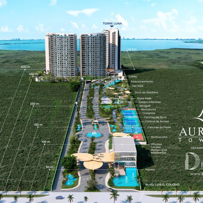 Aurora towers departamentos en venta en cancun Departamentos en preventa en Cancún: oportunidades inmobiliarias – Play Investments Real Estate México