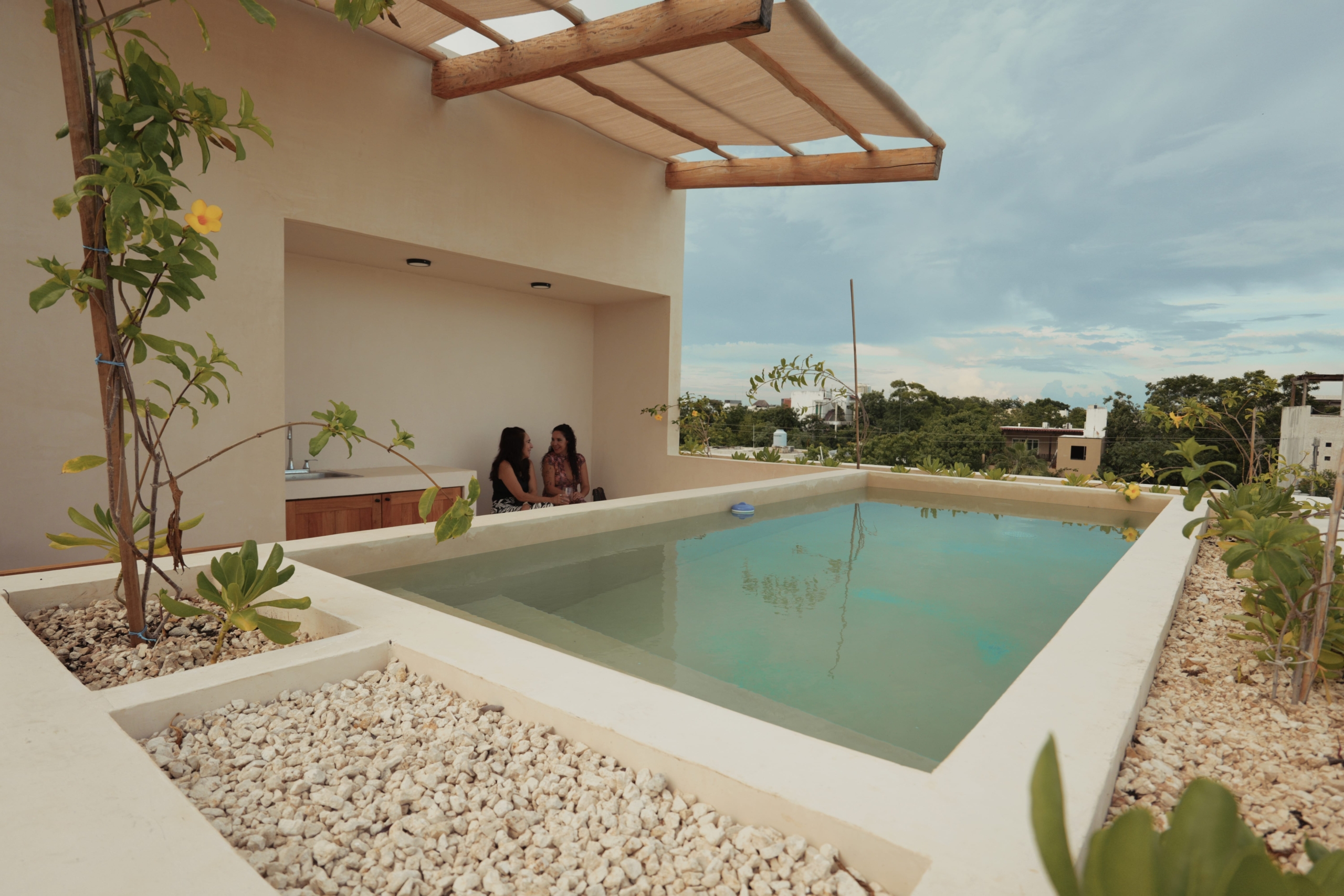 Casa Emilia | Departamentos en preventa en Tulum roof Pre-sale condos in Cancun with prime location – Play Investments Real Estate Mexico