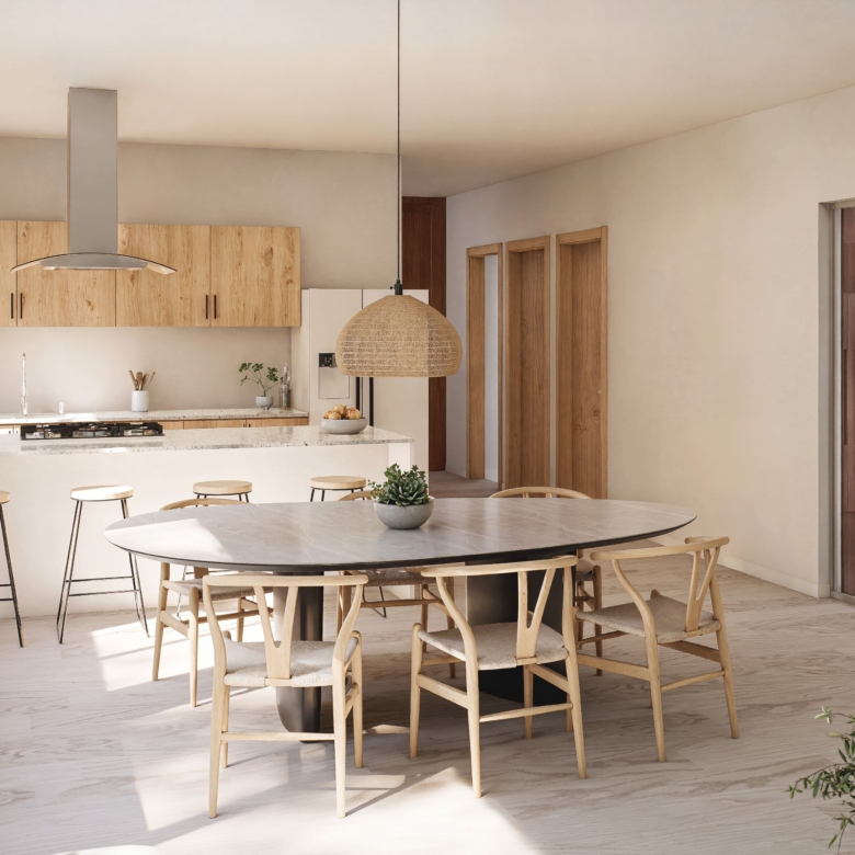 Villa for pre sale in playa del carmen, villa 3 bedroom in playa del carmen. Play Investmets real estate Riviera Maya