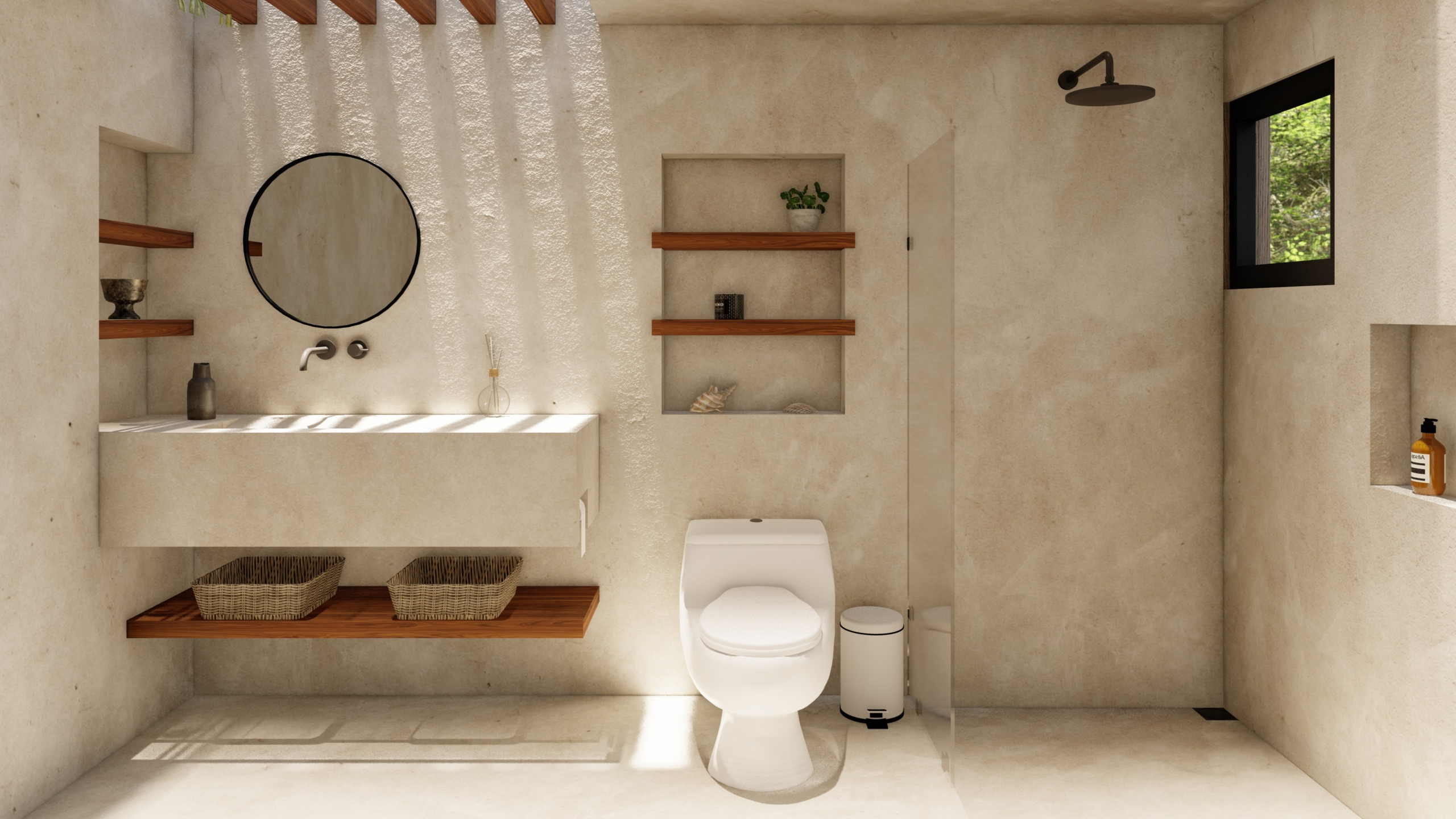 Villa Colmena modelo 4 recámaras con alberca privada dentro de Beecheii Tulum | Preventa exclusiva Play Investments propiedades en Tulum