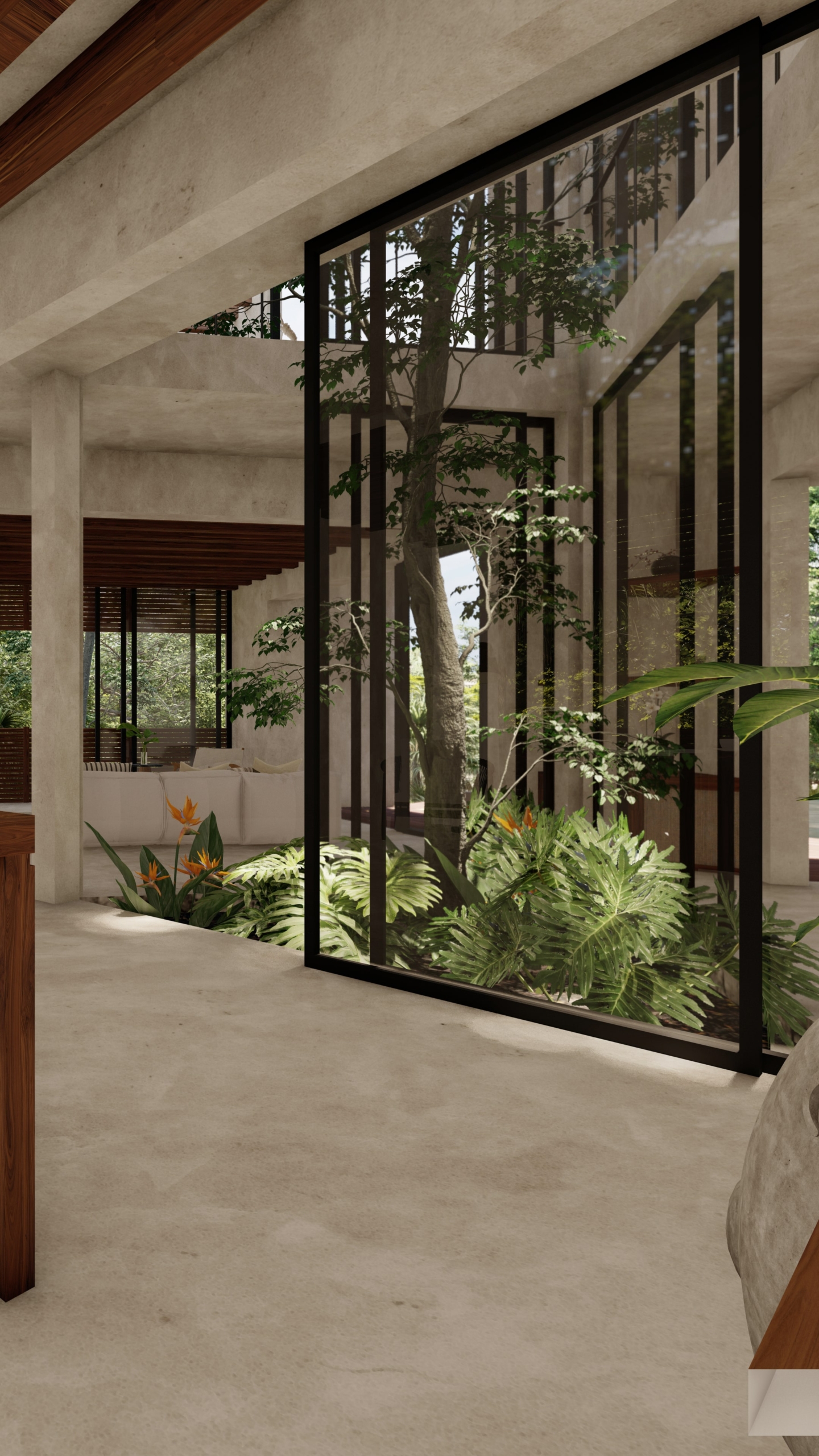 Villa Colmena modelo 4 recámaras con alberca privada dentro de Beecheii Tulum | Preventa exclusiva Play Investments propiedades en Tulum