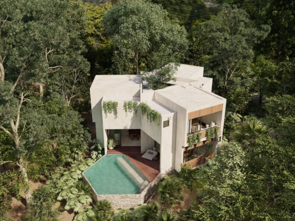 Casa Colmena en preventa dentro de Beecheii Tulum con acceso a amenidades premium | Play Investments Real Estate venta de propiedades en Tulum