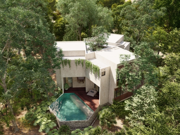 Casa Colmena en preventa dentro de Beecheii Tulum con acceso a amenidades premium | Play Investments Real Estate venta de propiedades en Tulum