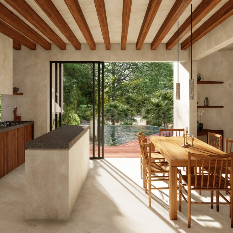 Villa Colmena en Beecheii Tulum – Preventa Exclusiva con alberca privada | Play Investments Real Estate venta de propiedades en Tulum