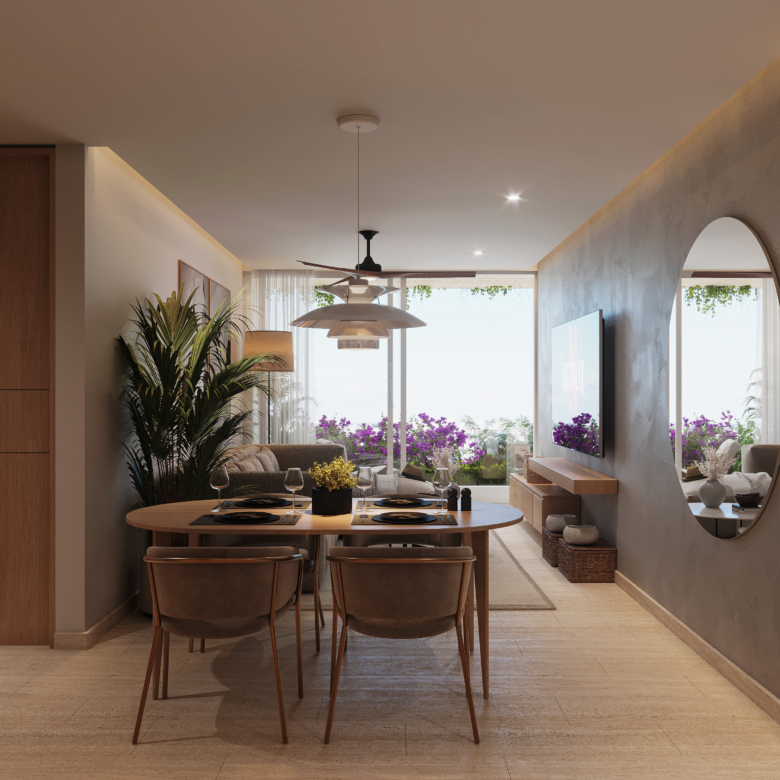 IDILIK Residences | Condos en Preventa en Playa del Carmen Ubicado sobre Calle 26 Norte, a solo pasos de la Quinta Avenida y de la playa desde USD194,000