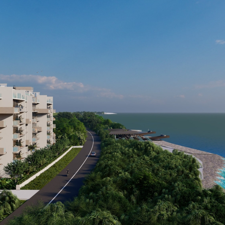 Existence Residence | Condos de lujo en preventa en Cozumel Beachfront Con acceso privado al beach club, ubicado a solo unos pasos, Existence combina lujo, comodidad y la belleza natural del Caribe. Precios desde $388,000 USD.Play Investments Real estate mexico