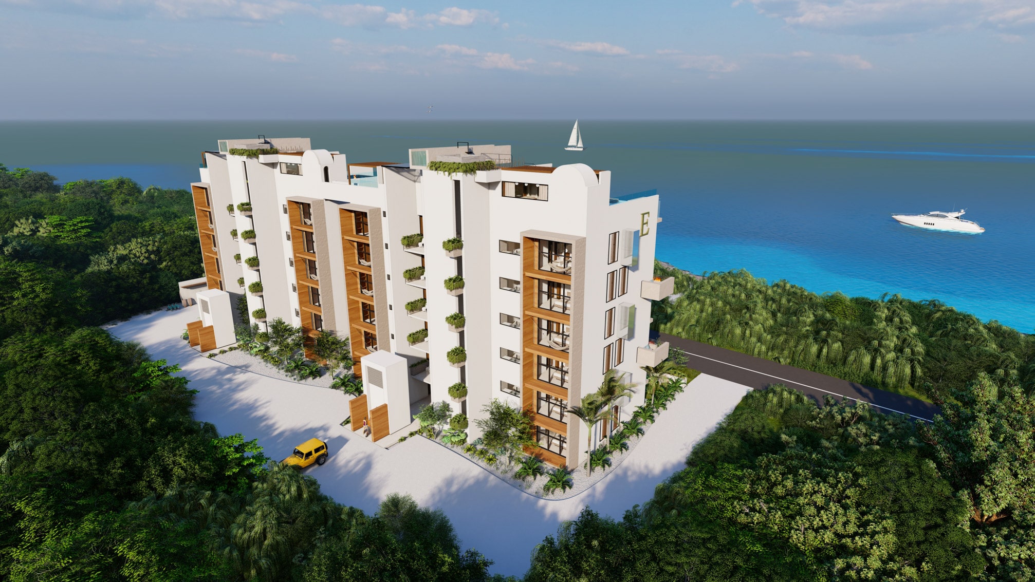 Existence Residence | Condos de lujo en preventa en Cozumel Beachfront Con acceso privado al beach club, ubicado a solo unos pasos, Existence combina lujo, comodidad y la belleza natural del Caribe. Precios desde $388,000 USD.
