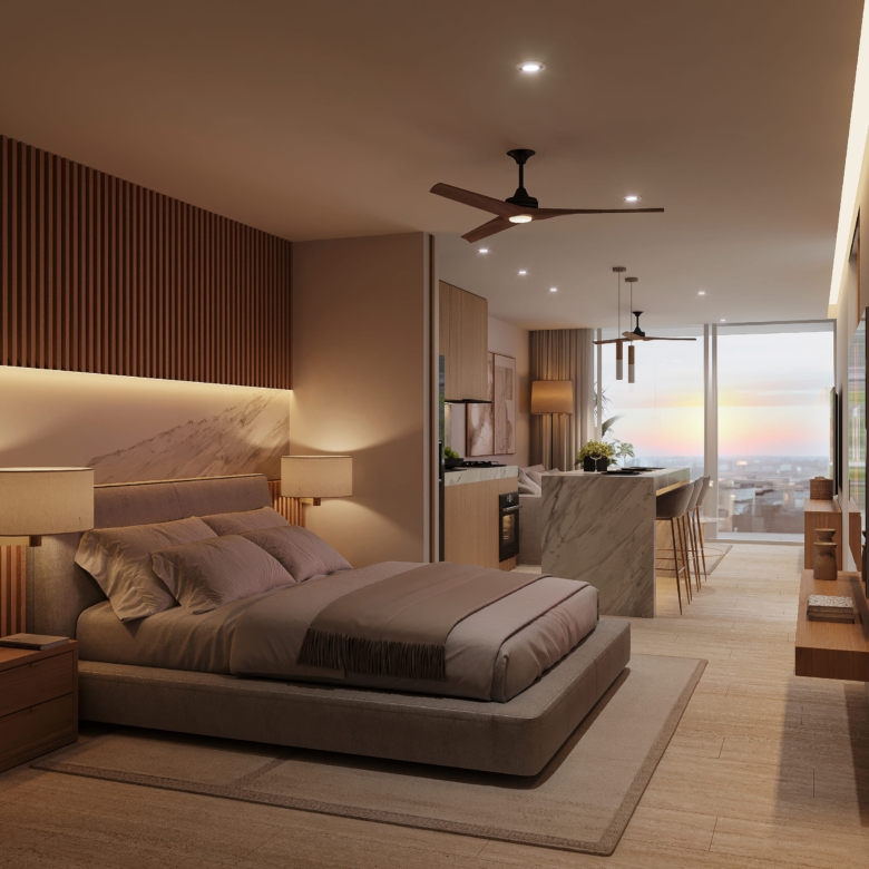 IDILIK Residences | Condos en Preventa en Playa del Carmen Ubicado sobre Calle 26 Norte, a solo pasos de la Quinta Avenida y de la playa desde USD194,000