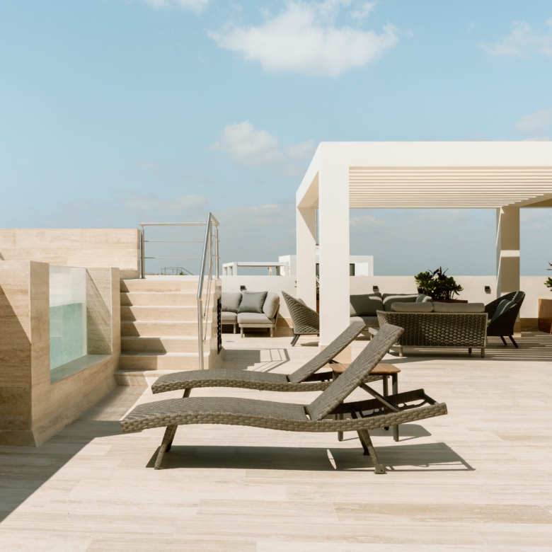 Distrito Puerto Condos – Unidades a Estrenar en Puerto Morelos es uno de los desarrollos frente al mar más exclusivos de la Riviera Maya.