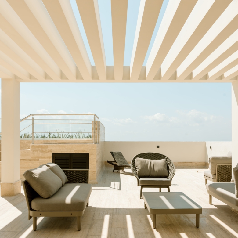 Distrito Puerto Condos – Unidades a Estrenar en Puerto Morelos es uno de los desarrollos frente al mar más exclusivos de la Riviera Maya.