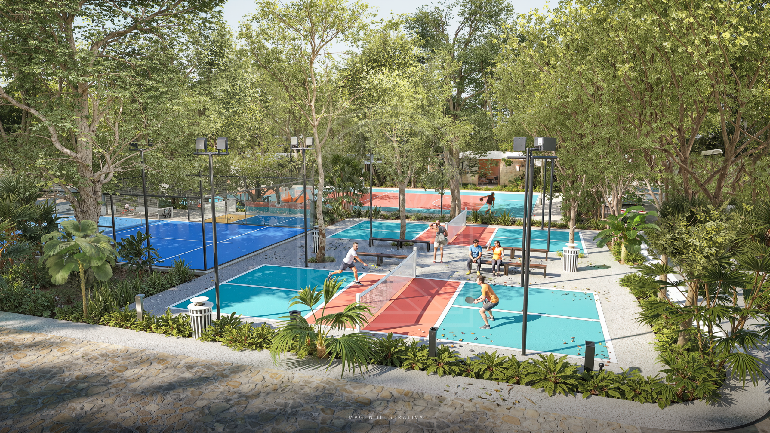 Gran Coralia Playa del Carmen lotes en venta dentro de residencial privado comercializado por Play Investments inmobiliaria en Playa del Carmen