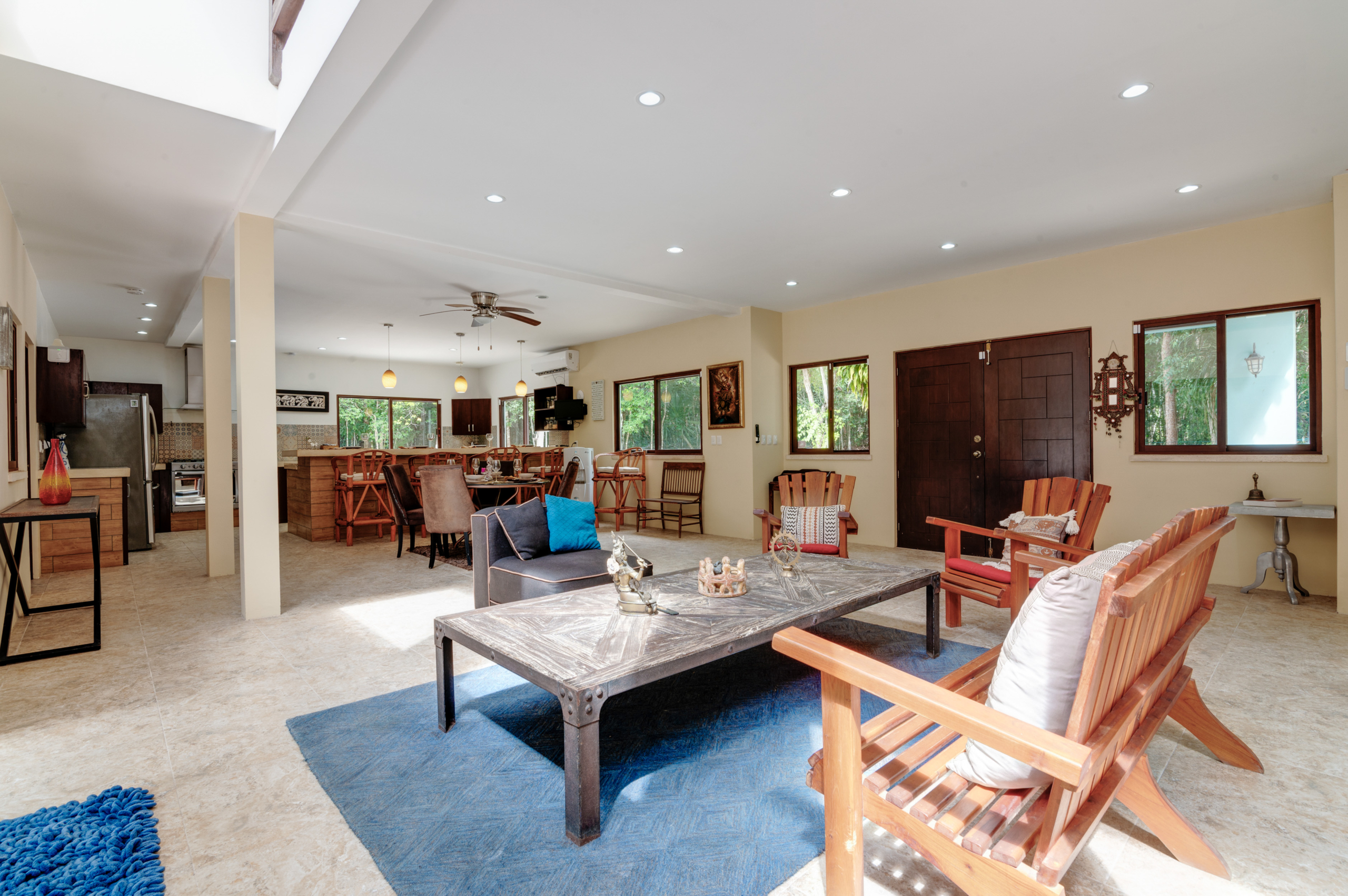 Villa en Venta en Residencial Los Árboles Tulum casa en la selva vista exterior