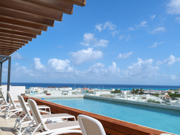 Última unidad disponible en Duna Playa del Carmen. Departamentos en venta en Playa del Carmen cerca de la playa, ideales para vivir o invertir en la Riviera Maya.