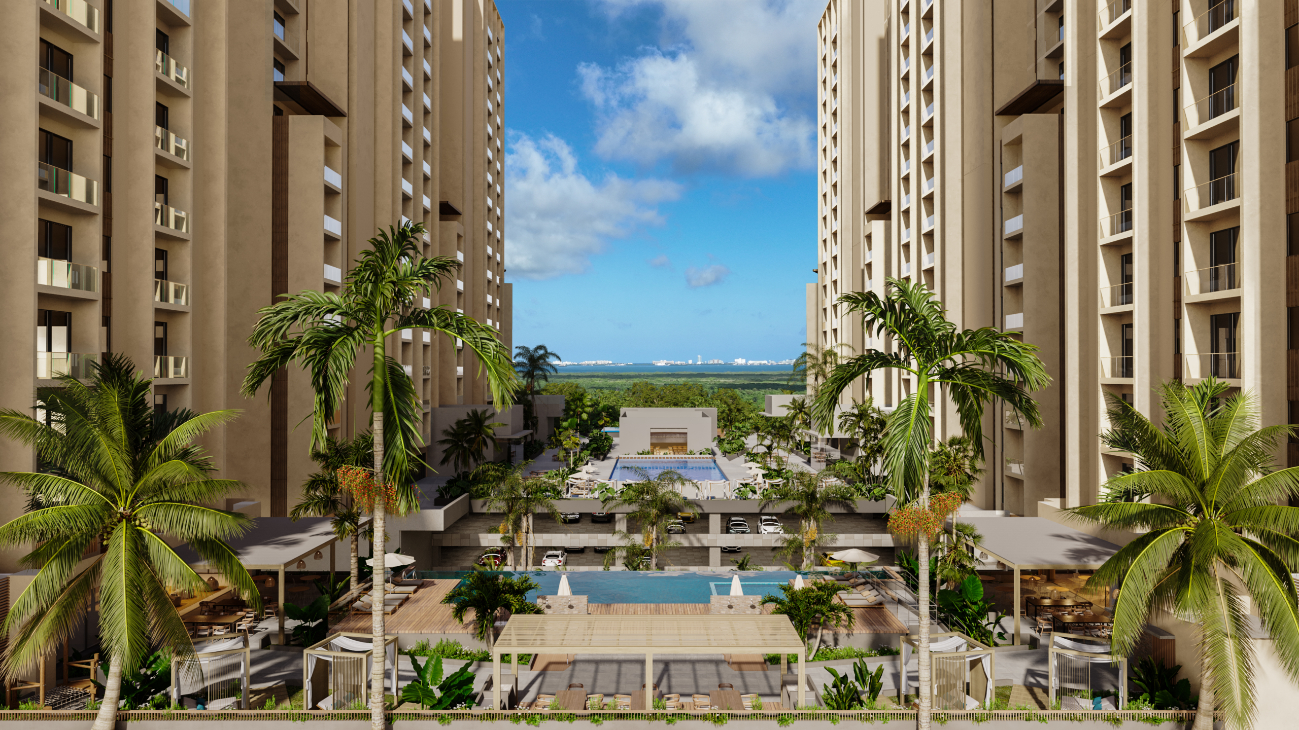 Manglar Cumbres Cancún departamentos en venta en Zona Cumbres