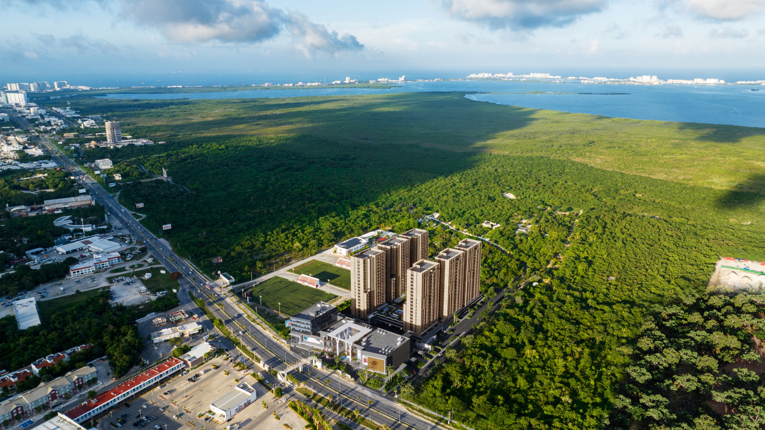 Manglar Cumbres Cancún departamentos en venta en Zona Cumbres