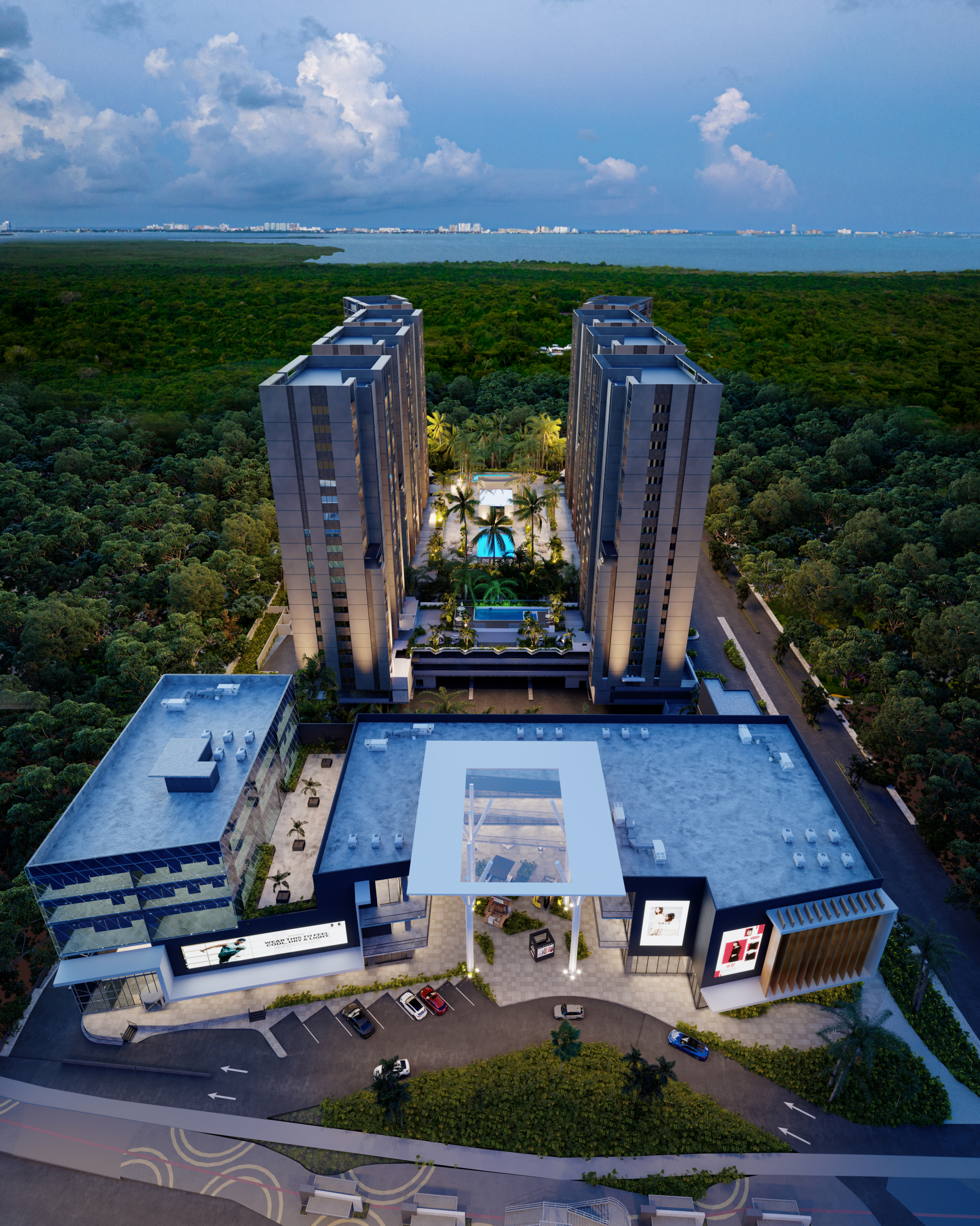 Manglar Cumbres Cancún departamentos en venta en Zona Cumbres