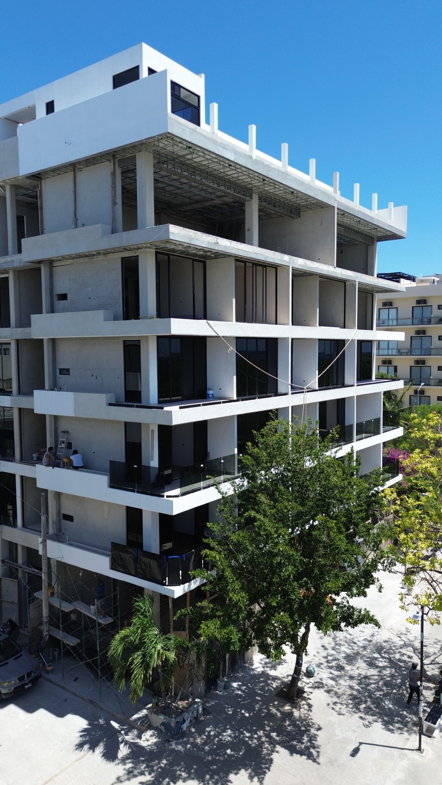 Avance real de obra de Quinta Arena en Playa del Carmen