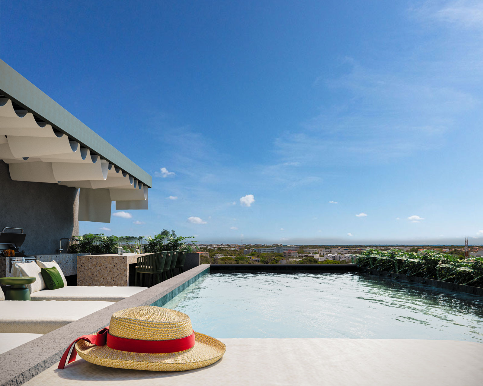 ENCANTO DE PLAYA CONDOS EN VENTA EN PLAYA DEL CARMEN PLAY INVESTMENTS _Albeca_vista-al-mar_dia