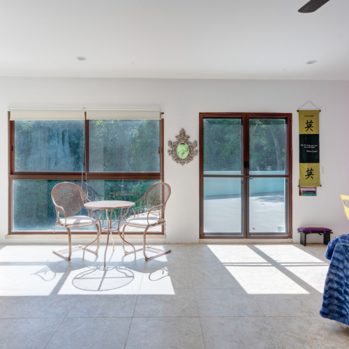 Villa en Venta en Residencial Los Árboles Tulum casa en la selva vista exterior